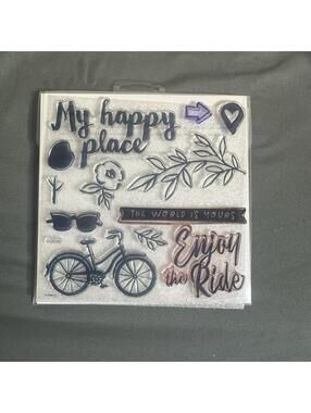 Close To My Heart CC5196 The World Is Yours Acrylic Stamp Set